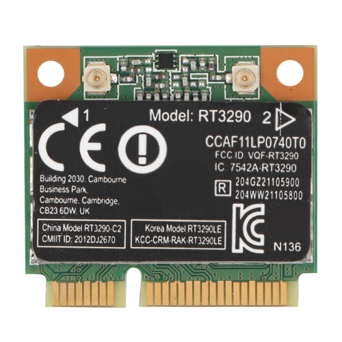 RT3290 150Mbps Mini PCI-E Wi-Fi Network Card, 3*2.6*0.3cm, 2.4G 1