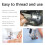 3Pcs Sewing Machine Bobbin Cases Compatible with Singer 421325/421326 7