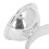 5pcs Stainless Steel Microblading Ink Ring Cups, 1.3cm Dia, Silver 6