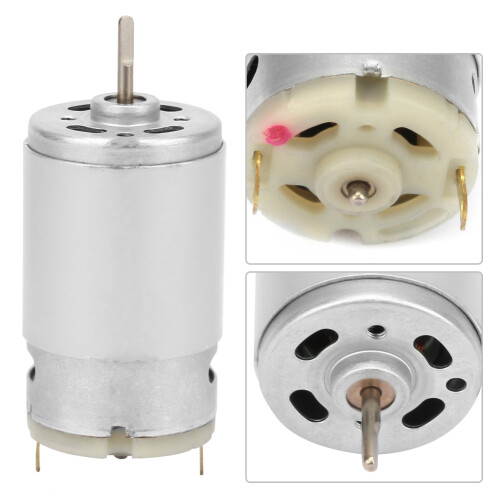 High Speed Circular D Type Shaft 395 Micro Motor Long Shaft for DIY Projects 2