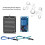12V Rain Water Drop Sensor Module with Relay Control, 5x4 cm 7