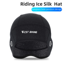 Quick Dry Sports Cycling Cap Unisex Lightweight Nylon Spandex Black Grey