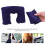 Ushape Inflatable Neck Pillow,4327cm,47g,DarkBlue 5