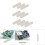 High Power Cement Resistors 10 Pack 10W Stability 1K Ohm Precision 5% 4