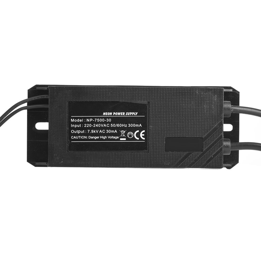 Np-7500-30 Neon Transformer 7.5Kv 30Ma 7.5M Length Light 4991389361478