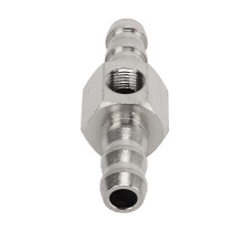 304 Stainless Steel T Fitting Adapter for Fuel Pressure Gauge, 3/8in NPT