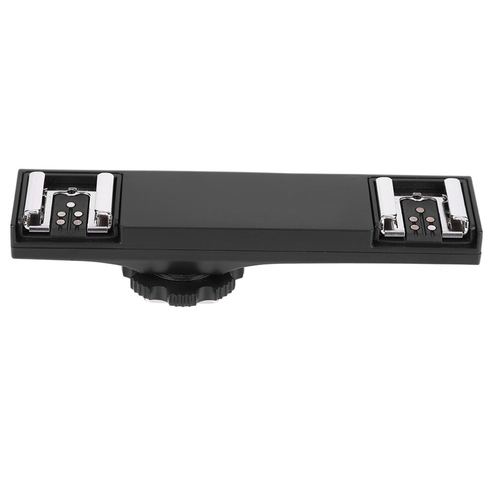 Lightweight Dual Hot Shoe Splitter For Slr Cameras 7790334862544