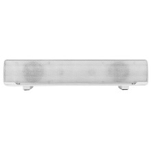 Music Player Soundbar with Bass 3.5mm Input USB Wired Stereo White Color