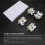 4-stage Lumbar Vertebrae Models, 1 set, PVC, color 6