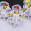 4-stage Lumbar Vertebrae Models, 1 set, PVC, color 5