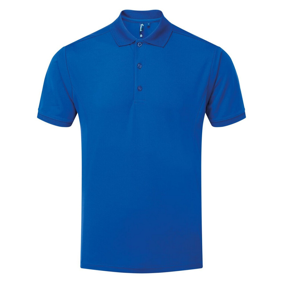 Premier (3Xl, Royal Blue) Mens Coolchecker Polo Shirt