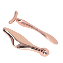2pcs Cooling Metal Facial Massage Sticks Zinc Alloy for Skin Lifting