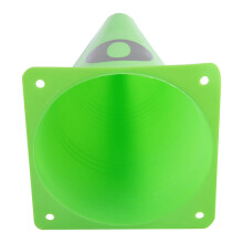Fußballbarrieren 10 Stück 23 cm grüne Trainingskegel für Training & Spiele