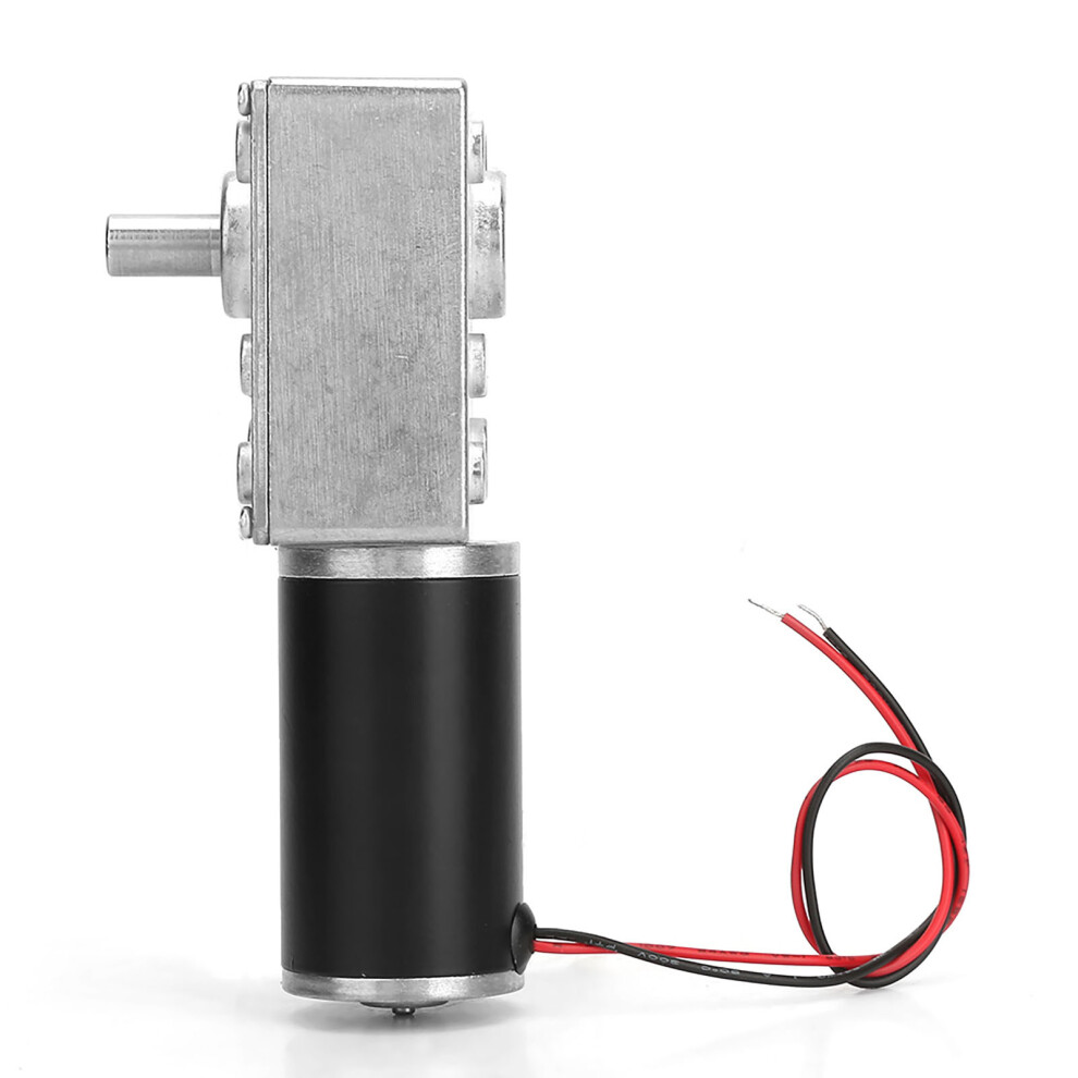 Speed Reduce Electric Worm Gear Motor 12V 10Rpm Small Durable 7601389362296