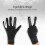 Keep Diving 2MM warme Neoprenhandschuhe - S, Schwarz 3