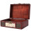 Vintage Stamp Pattern Storage Box 1