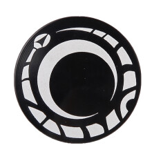Aluminum Alloy Black Mountain Bike Hollow Crank Dust Cover 22-24mm