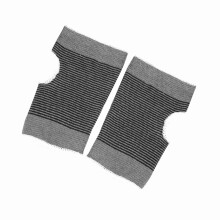 Grey Elastic Wristband for Gym Protection