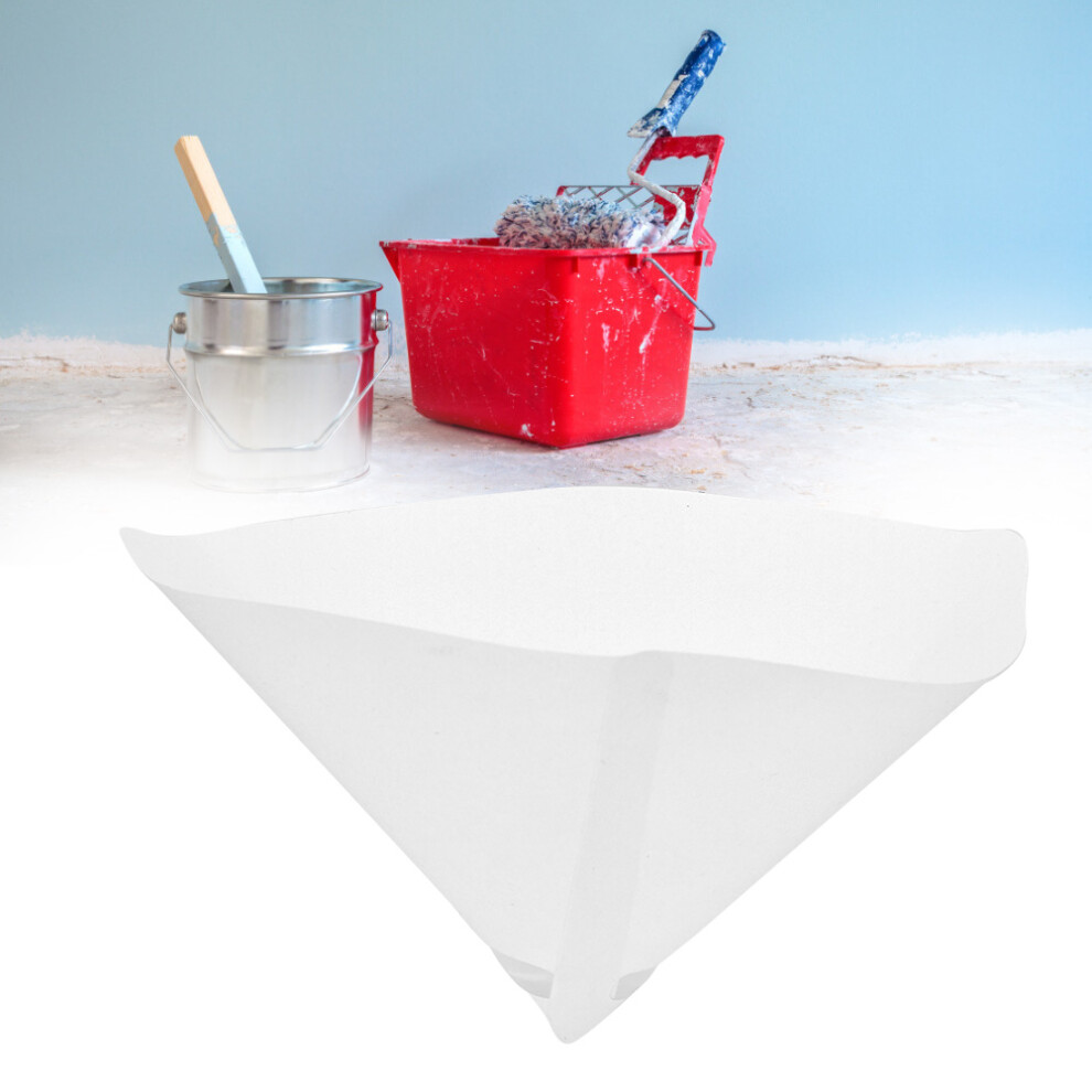 50Pcs 100 Mesh Paper Paint Strainers Conical Filter 13.6Cm 8781389363161