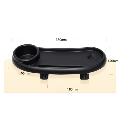 360 Rotating Baby Stroller Tray - ABS Safe