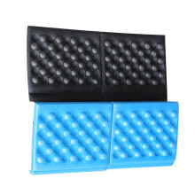 Blue Outdoor Foldable Foam Cushion Sit Pad 39x28.5x0.9cm