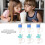 6Pcs Reusable Silicone Cartoon Straw Covers Drink Tips Lids Type A 4