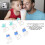 6Pcs Reusable Silicone Cartoon Straw Covers Drink Tips Lids Type A 7