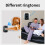 Wireless Dog Door Bell with Receiver, 9.5x6.5cm, Black EU Plug 5