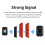 Wireless Dog Door Bell with Receiver, 9.5x6.5cm, Black EU Plug 6
