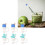 6Pcs Reusable Silicone Cartoon Straw Covers Drink Tips Lids Type A 1