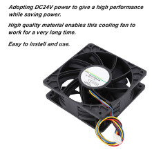 SHLF1212FHE-06 12cm 12V PWM Cooling Fan
