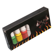 Set di inchiostri per tattoo 7 colori, liquidi da 15ml, kit professionale di pigmenti