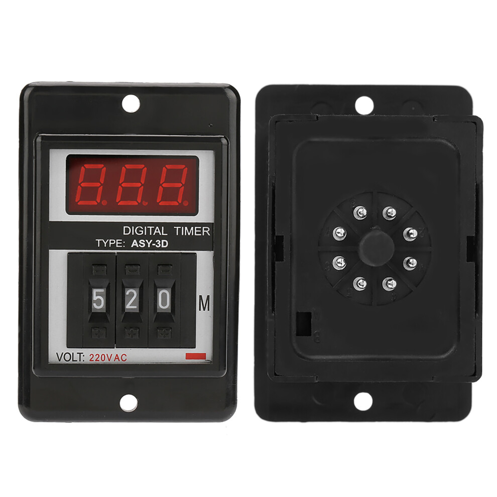 AC 220V Digital Timer Relay Delay On