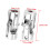 Wireless LED Gaming Mouse 2.4G Ergonomic Optical Mouse with Adjustable DPI 6