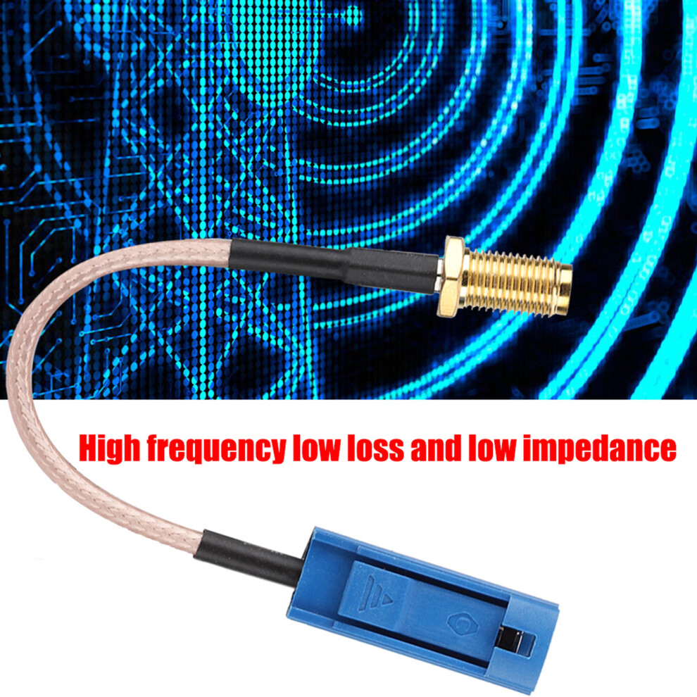 Car Gps Fakra To Sma Adapter Cable 13Cm Fine Copper Conductors 9371389367505