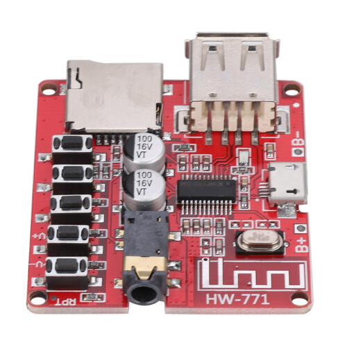 Power Amplifier Audio Receiver Module Car Stereo Bluetooth MP3 4.5cm 1