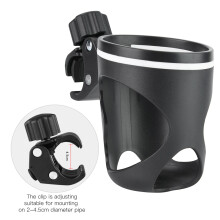 Fahrradflaschenhalter-Clip 13x9.4 cm schwarz ABS