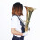 Adjustable Black PU Leather Tuba Shoulder Strap, 73-112cm 11
