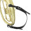 Adjustable Black PU Leather Tuba Shoulder Strap, 73-112cm 13