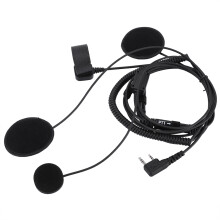 K Head PTT Helm-Headset 130cm, Dual-Lautsprecher
