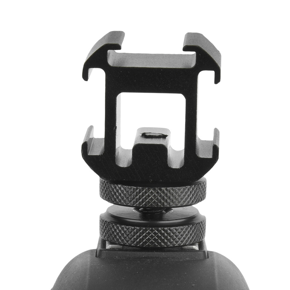 Triple Hot Shoe Adapter For Microphone Light 7790334213247