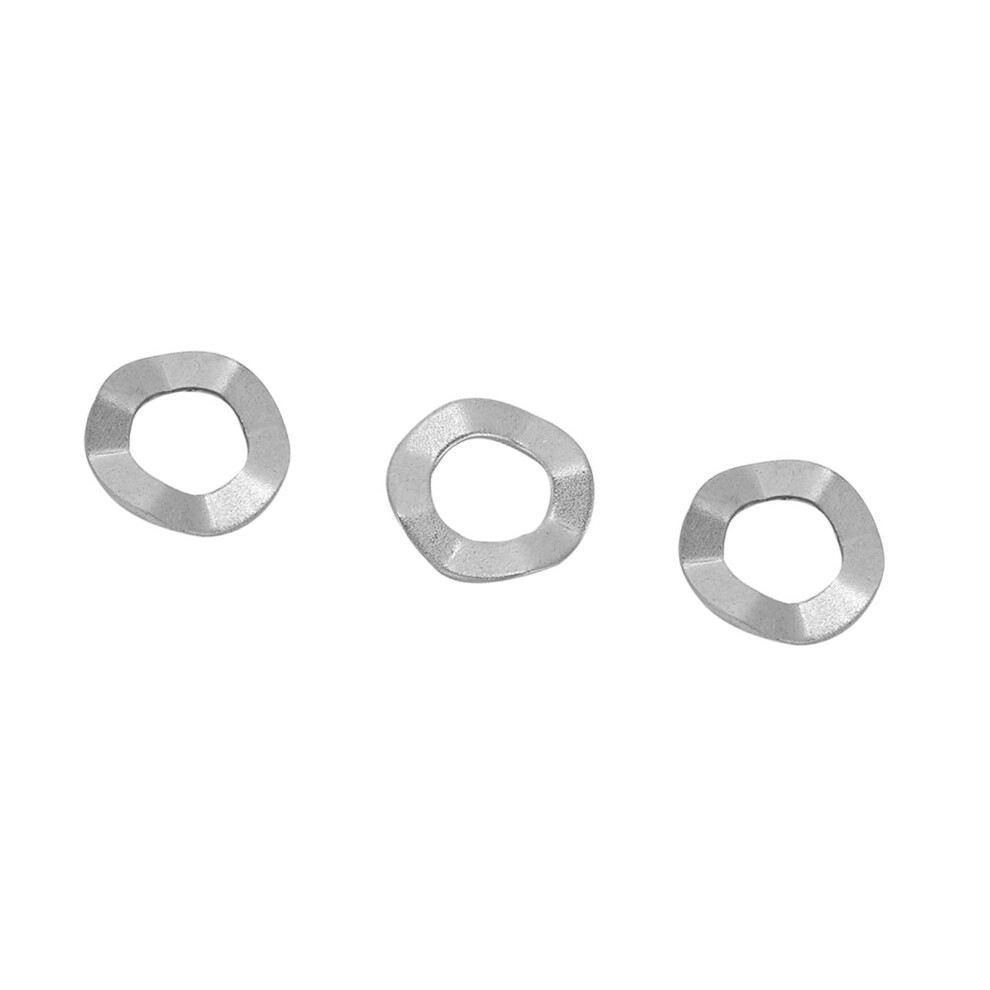 50Pcs M8 Stainless Steel Wave Lock Washers Gaskets Spring Fasteners 5091389369258