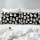 Black and White King Size Bedding Set with Halloween Ghost Pattern and Deep Pocket Fitted Sheet 5