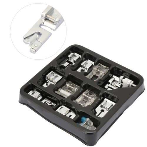 11 Types Sewing Machine Presser Foot Set for Household Use, Durable Iron 1