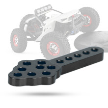 RC Material Stoßdämpfer Montagewinkel schwarz 1/10