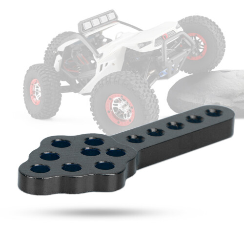 RC Material Stoßdämpfer Montagewinkel schwarz 1/10