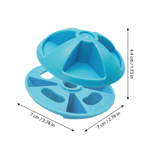 (Blue) Reusable Laundry Sheet Separator, Anti-Tangle & Wrinkle-Free 1