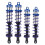 1/8 RC-Auto Ölverstellbare Stoßdämpfer 120/143 mm, 4er-Set, Blau 2