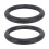 Anti-Slip Gymnastics Rings ABS Black 16