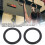 Anti-Slip Gymnastics Rings ABS Black 15